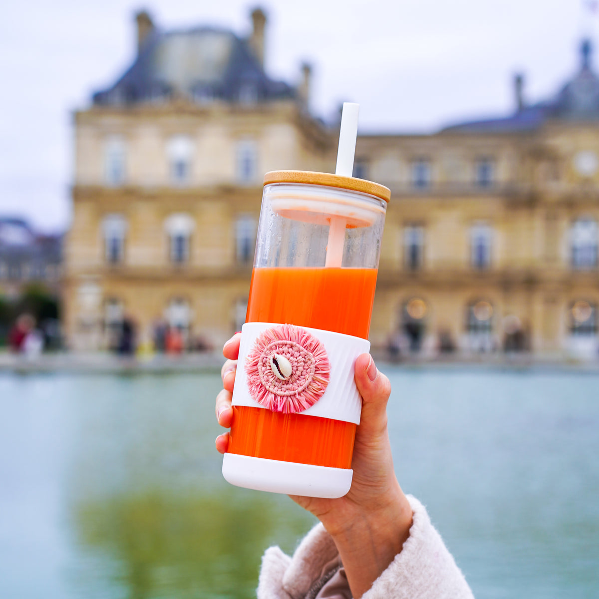 Pink Powder Raffia - Ethnic Chic