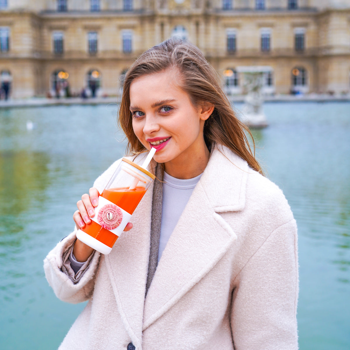 Pink Powder Raffia - Ethnic Chic